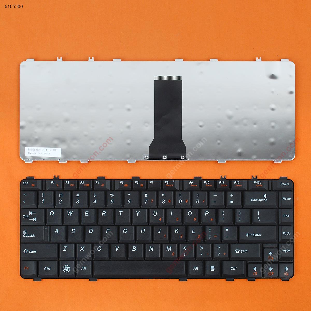 Picture of New Replacement Laptop Keyboard For LENOVO Y450 Y450A Y450G Y550 Y550A BLACK NEW US Layout