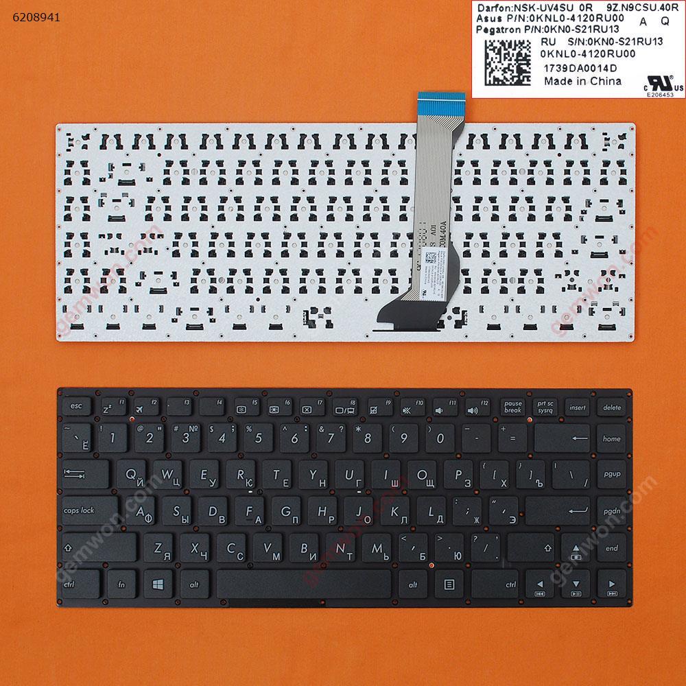 Picture of New Replacement Laptop Keyboard For ASUS E402 E402M E402MA E402SA E402S E403SA BLACK WIN8 RU Layout
