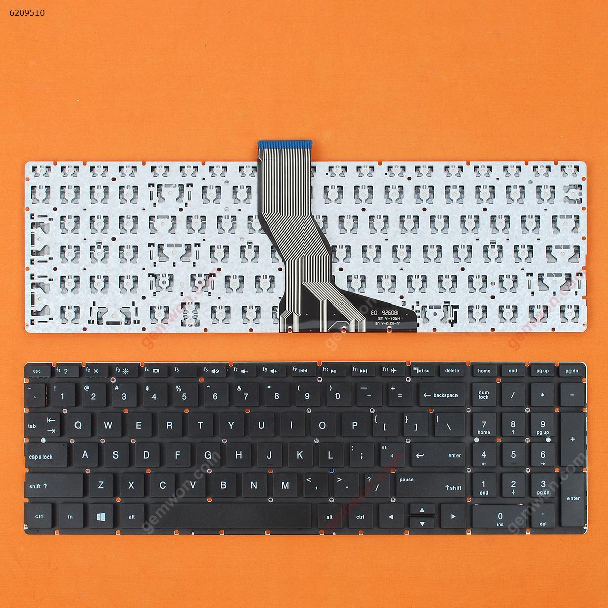Picture of New Replacement Laptop Keyboard For HP Pavilion 15-BS BLACK (Without FRAME) US Layout