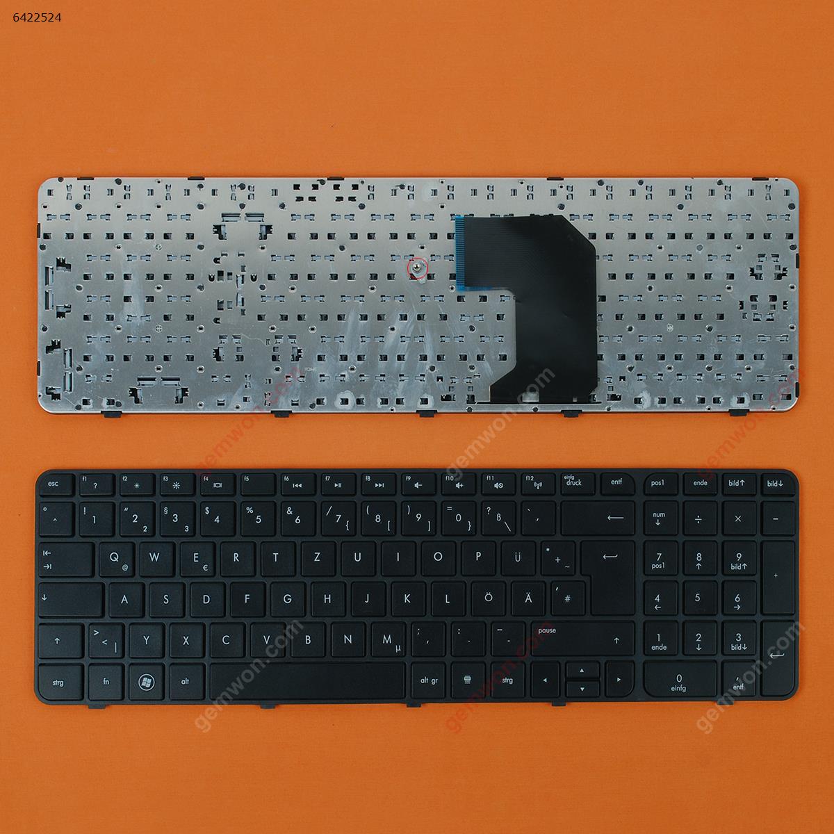 Picture of New Replacement Laptop Keyboard For HP Pavillion G7-2000 BLACK FRAME BLACK GR Layout