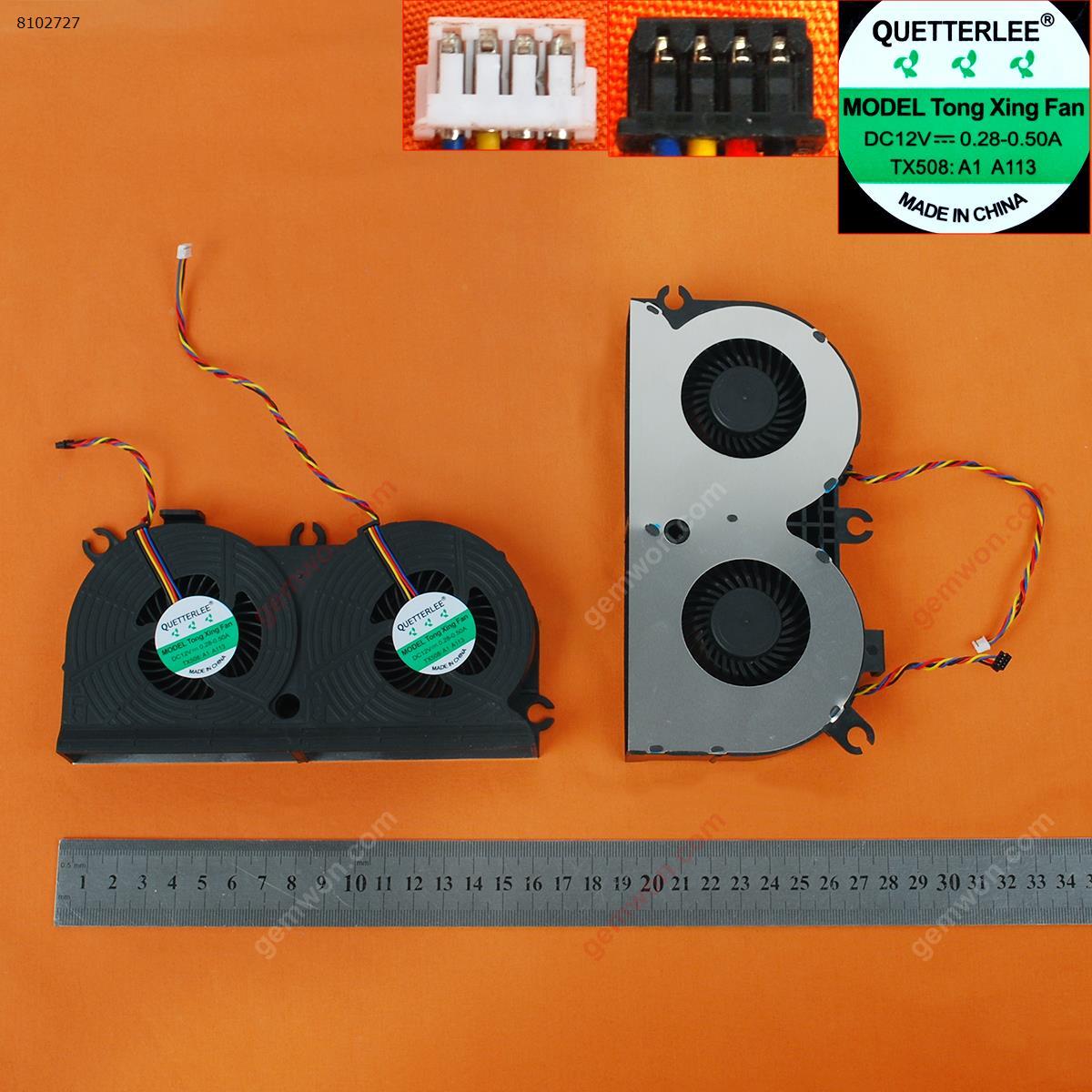 Picture of New Replacement CPU Cooling Fan For HP EliteOne 800 G1 705 G1 All-in-one CPU Fan (OEM) 733489-001 DFS602212M00T 23.10759.001    DFS602212M00T Layout