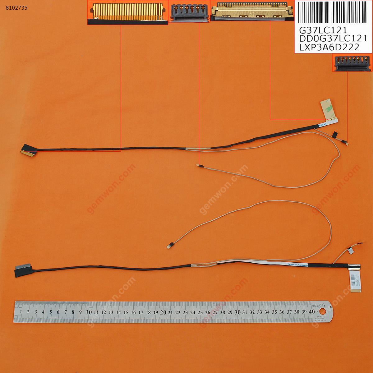 Picture of New LCD Display Screen Cable Replacement  For HP Pavilion 17-AB250SA，ORG