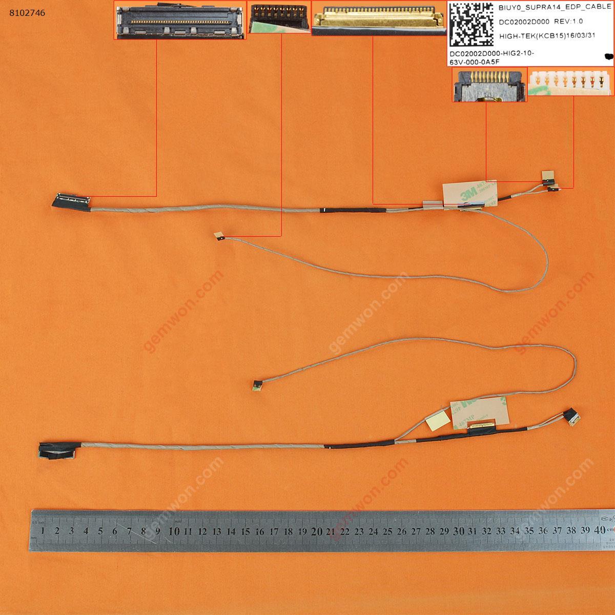 Picture of New LCD Display Screen Cable Replacement  For Lenovo Flex 4-1480 Flex4 1435 1470 Yoga 510-14IKB，ORG
