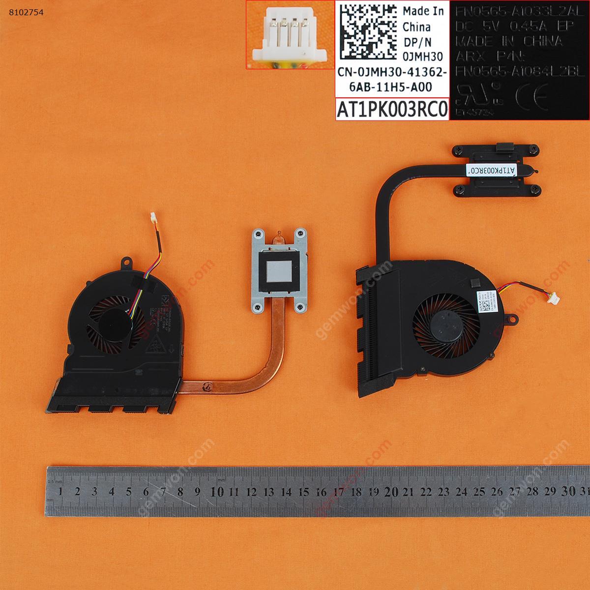 Picture of New Replacement CPU Cooling Fan For DELL Inspiron 15 5565 5567 5767(Integrated graphics,Heatsink) 0T6X66    0JMH30    FN0565-A1084L2BL Layout