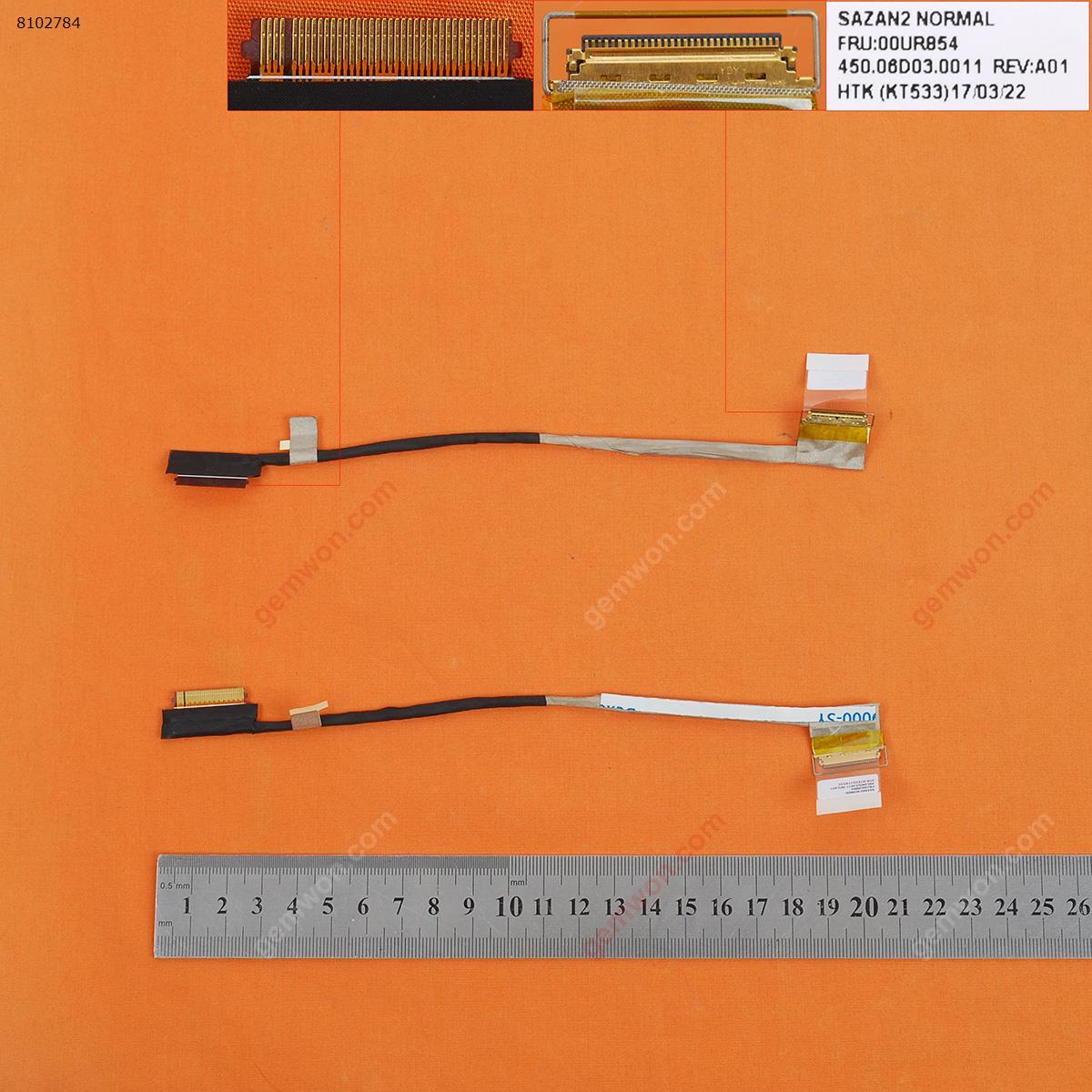 Picture of New LCD Display Screen Cable Replacement  For Lenovo ThinkPad T560 P50S,30Pin,ORG