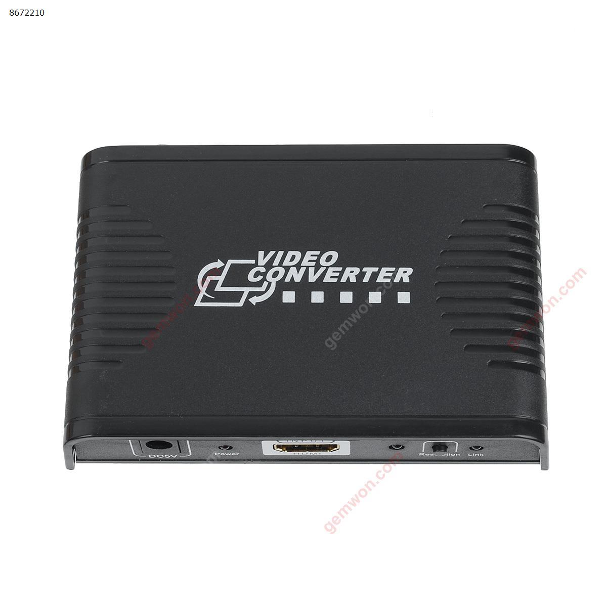 Picture of HDMI to YPbPr HD video converter to convert the HDMI signal to the YPbPr signal, while the output of the left and right channels.