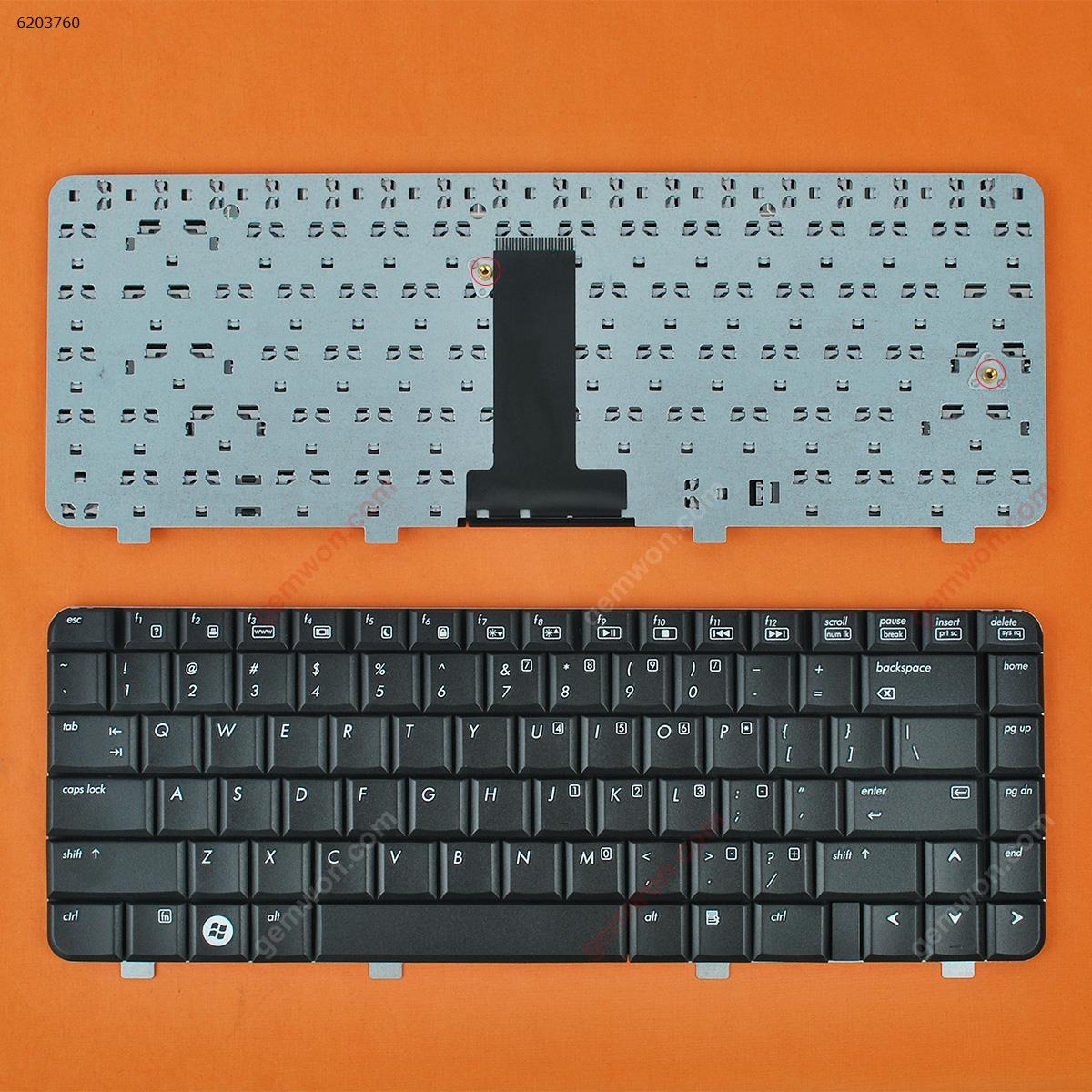 Picture of New Replacement Laptop Keyboard For HP 6520S 6720S 540 550 BLACK (Reprint) US Layout