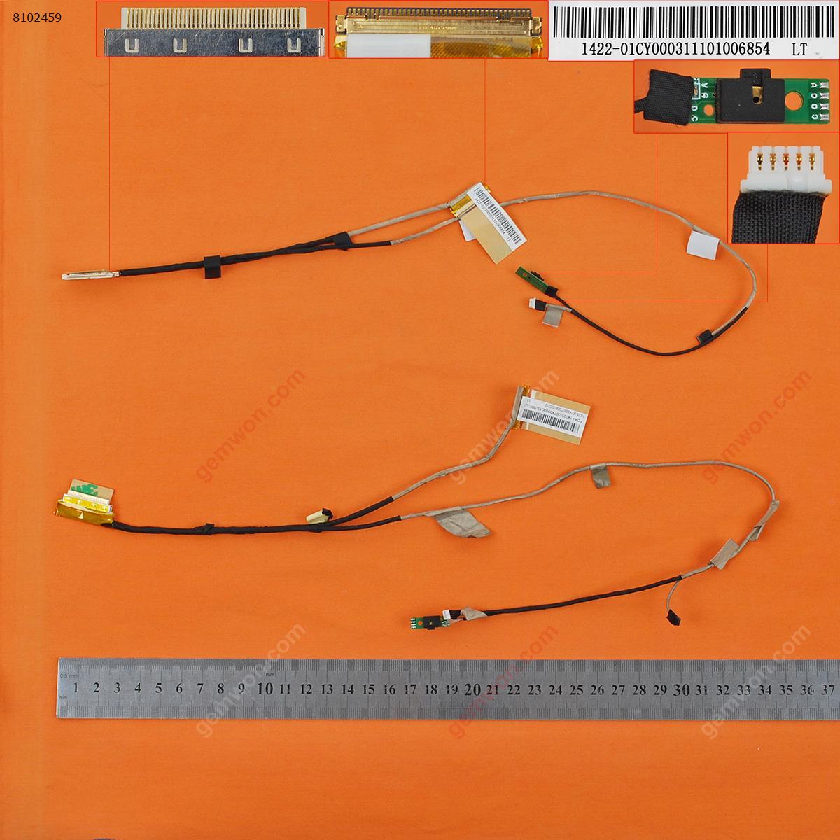 Picture of New LCD Display Screen Cable Replacement  For ASUS S300 S300CA S300KI S300K S400 S400CA S400C 40pin