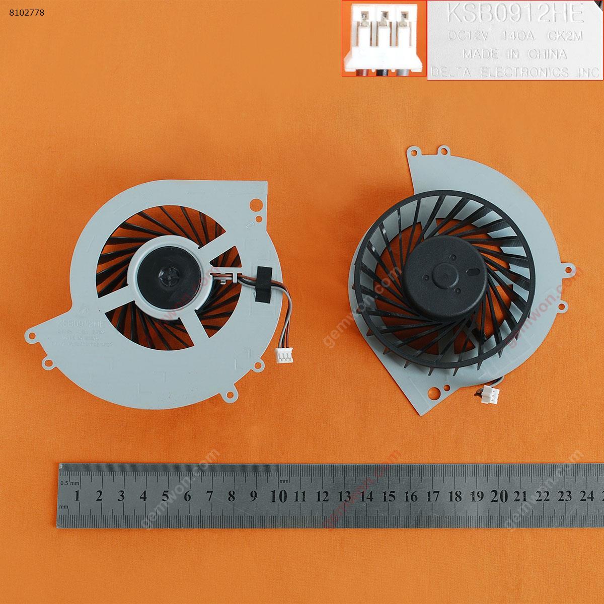 Picture of New Replacement CPU Cooling Fan For SONY PS4 CUH-1200 Series(Large interface，High Copy) KSB0912HE Layout