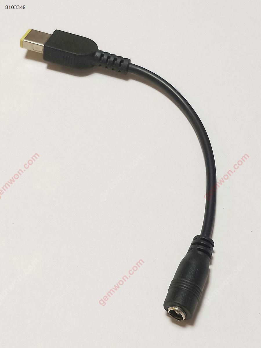 Picture of 5.5 x 2.1mm Female Jack To  Lenovo square mouth   Male Adapter