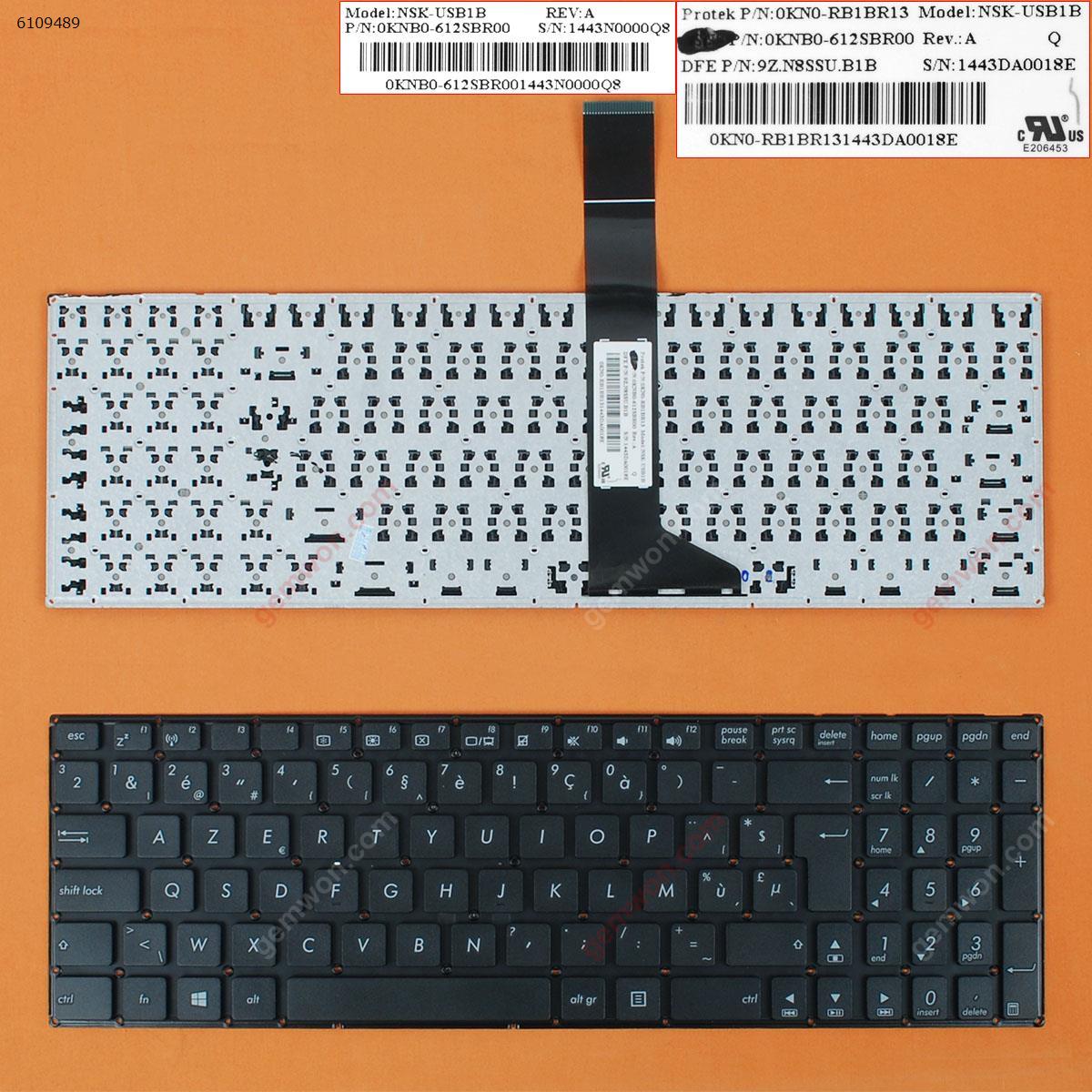 Picture of New Replacement Laptop Keyboard For ASUS X550 BLACK(Without FRAME) WIN8 BE Layout