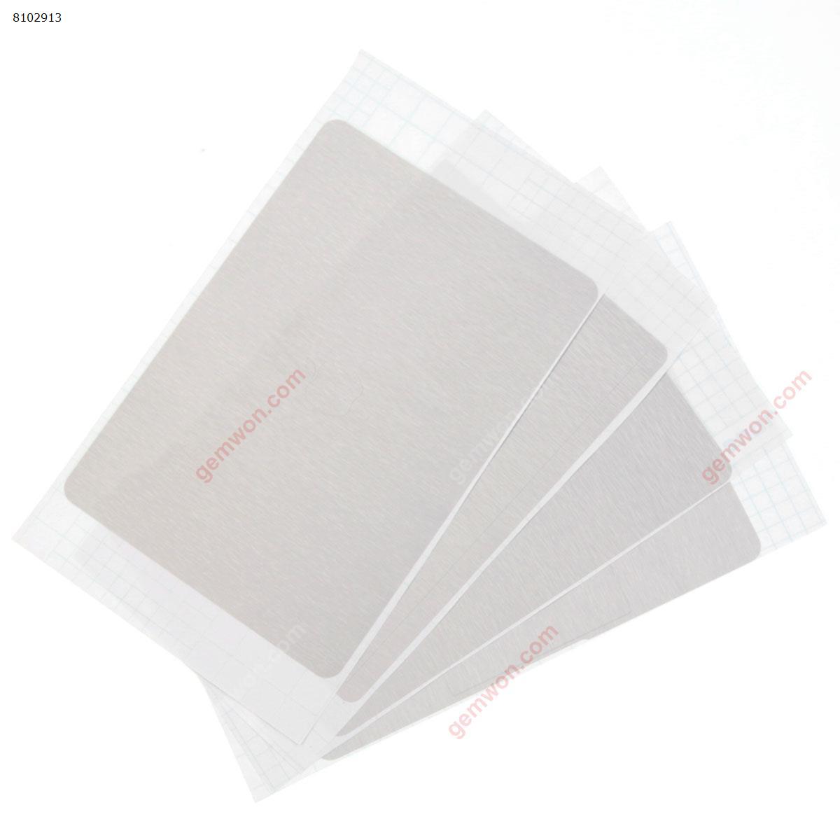 Picture of PolyVinyl Chloride(PVC) Skin Stickers Cover guard For Apple MacBook Pro 12" A1534 A+B+C+D Cover,Brushed Silver