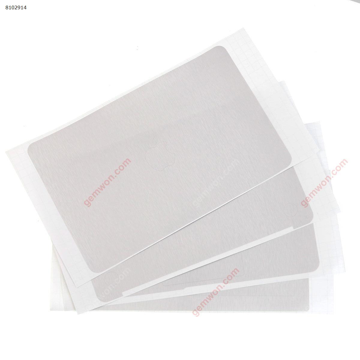 Picture of PolyVinyl Chloride(PVC) Skin Stickers Cover guard For Apple MacBook Air 11" A1370 A+B+C+D Cover,Brushed Silver