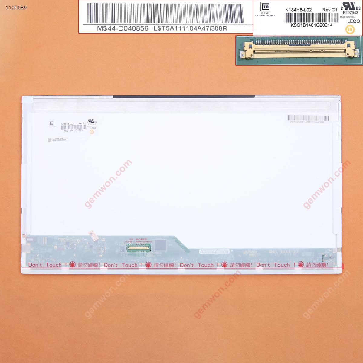 Picture of LCD+Touch screen For N184H6-L02 Rev:A1  18.4''inch ,1920 x 1080 40pin