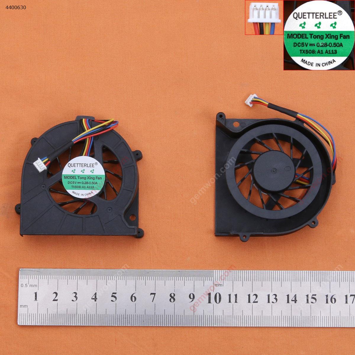 Picture of New Replacement CPU Cooling Fan For Toshiba C600 L630(4Pin,OEM) KSB0505HB AH94 Layout