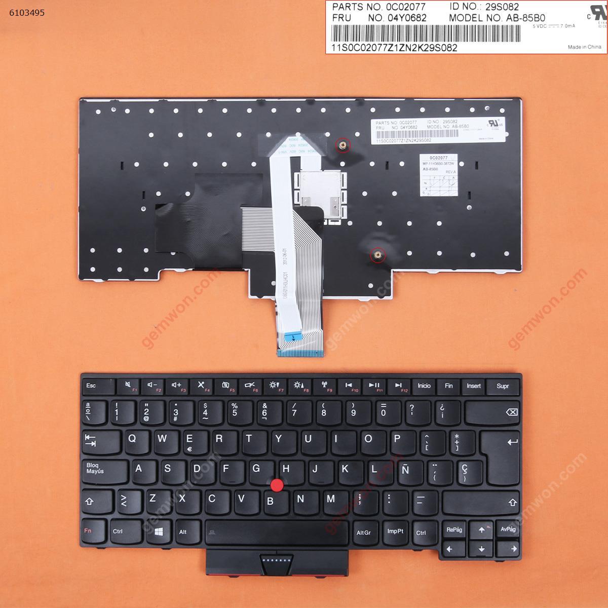 Picture of New Replacement Laptop Keyboard For ThinkPad T430U BLACK Reprint WIN8 SP Layout