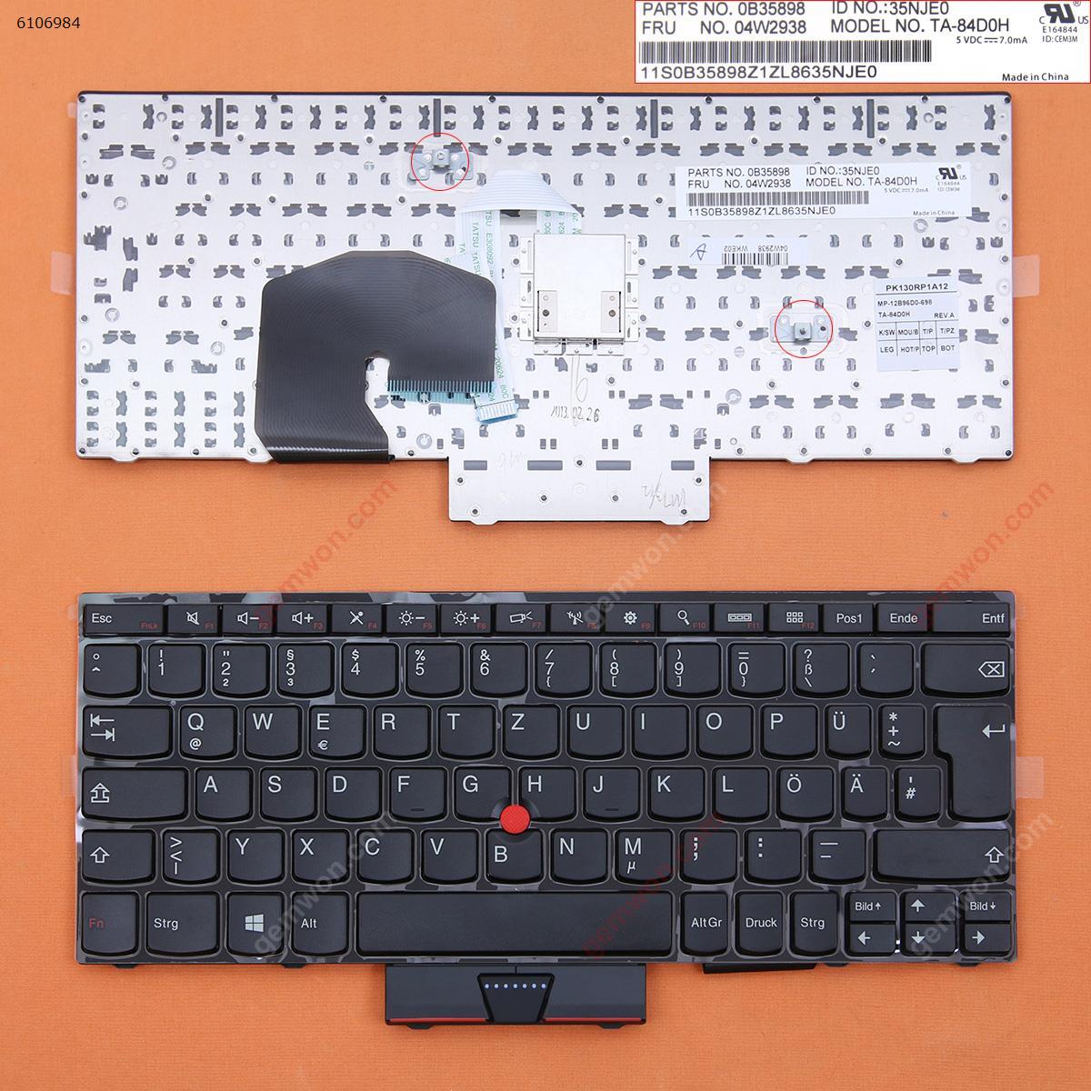 Picture of New Replacement Laptop Keyboard For Thinkpad S230U BLACK FRAME BLACK(With Point stick,Win8 ) GR Layout