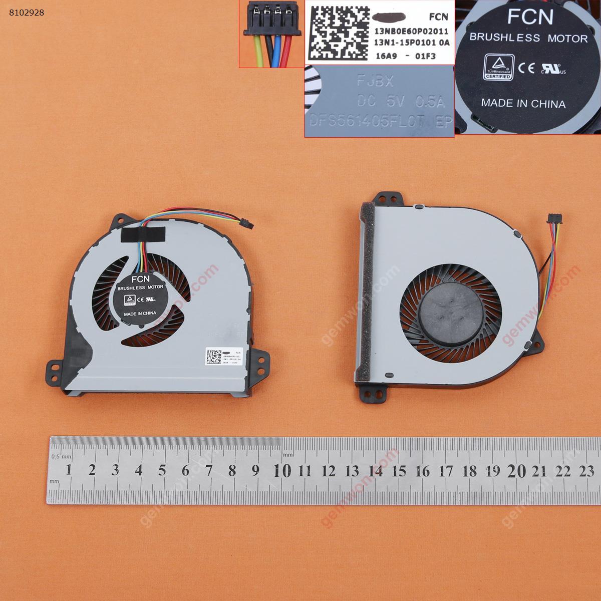 Picture of New Replacement CPU Cooling Fan For ASUS ROG GX700 GX700VO GX700V G701VI 5V (Right side,Original) FJBX Layout