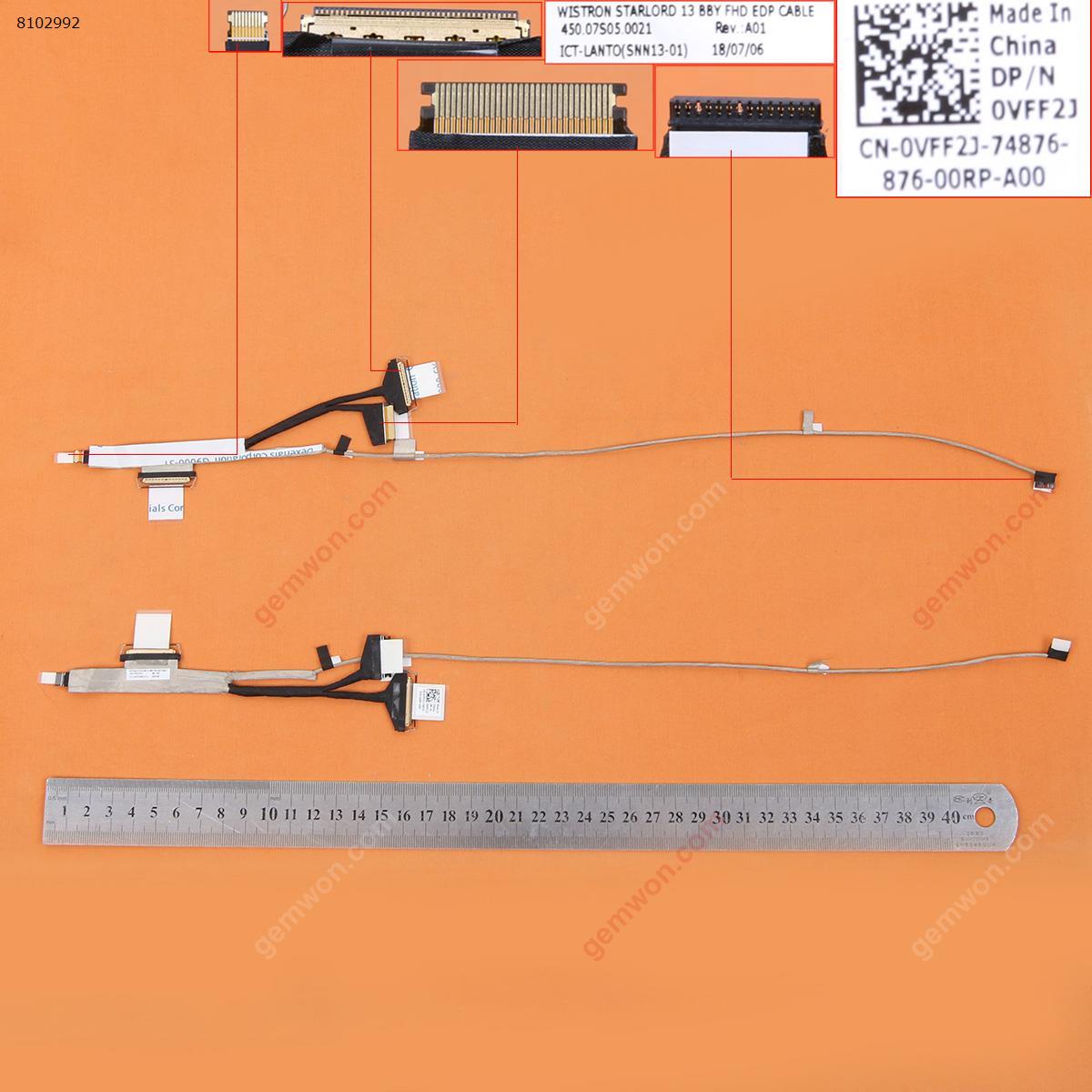 Picture of New LCD Display Screen Cable Replacement  For Dell Inspiron 13 7368 Stariord 13 ,ORG