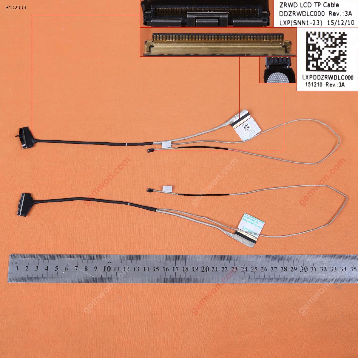 Picture of New LCD Display Screen Cable Replacement  For Acer Aspire V3-575T V3-575TG V3-575G V3-575 ,40pin ,ORG