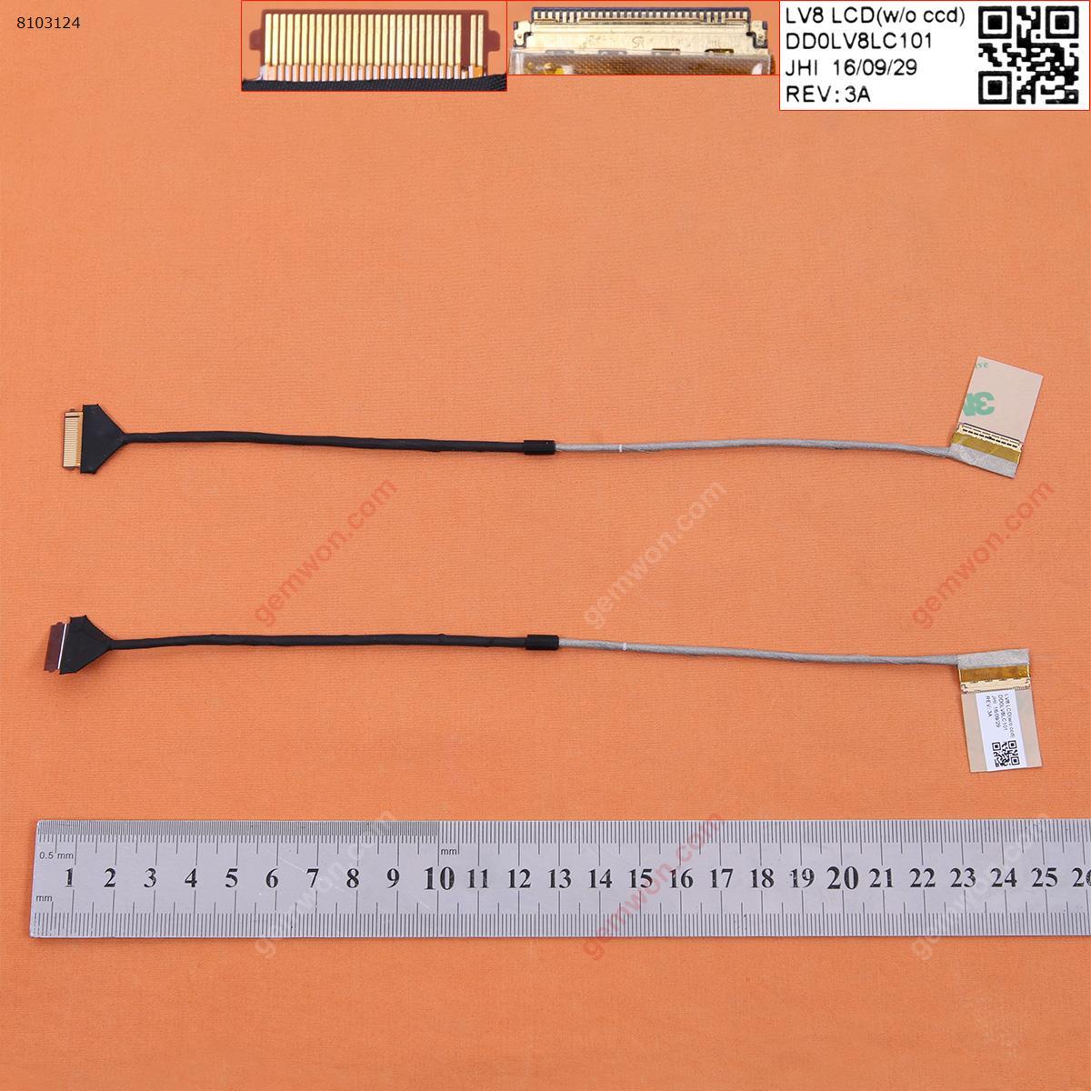 Picture of New LCD Display Screen Cable Replacement  For Lenovo V510-14ISK E42-80（without camera connector）