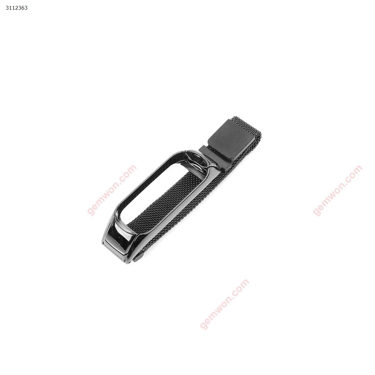Picture of Replacement Metal Strap For Xiaomi Mi Band 3 Black