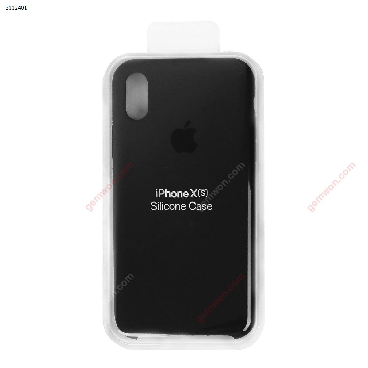 Picture of Silicone Case Cover For Apple iPhone X  black