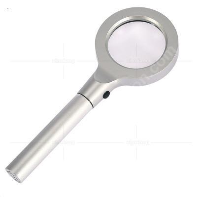 Picture of High-grade all-metal acrylic optical lenses led magnifier with exquisite cloth cover
