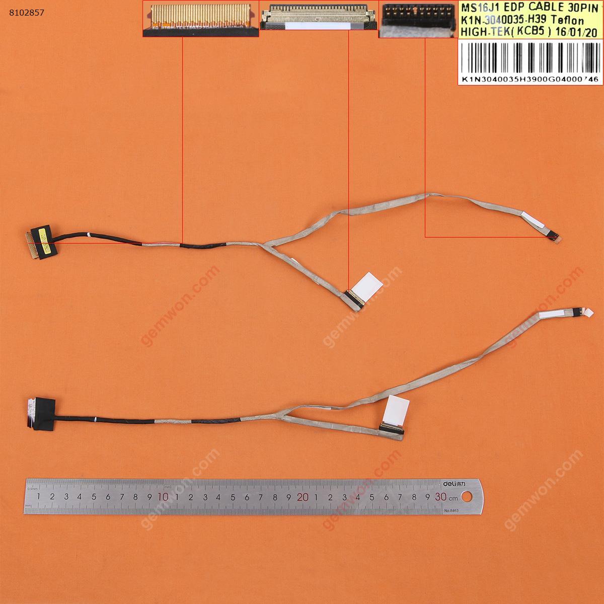 Picture of New LCD Display Screen Cable Replacement  For MSI MS-16J1 MS-16J2 MS-16J5 GE62