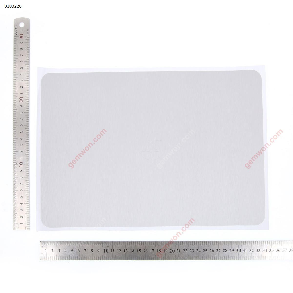 Picture of PolyVinyl Chloride(PVC) Skin Stickers Cover guard For HP EliteBook 840 G3 A Cover,Brushed Silver(Material A)