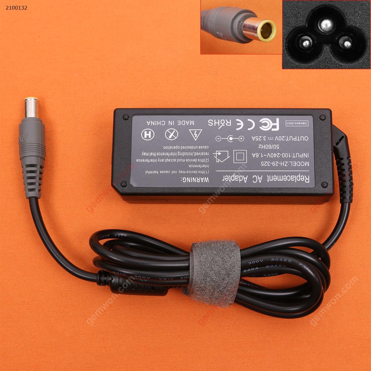 Picture of LENOVO 20V 3.25A Φ7.8*1.0*5.5mm 65W (High copy)