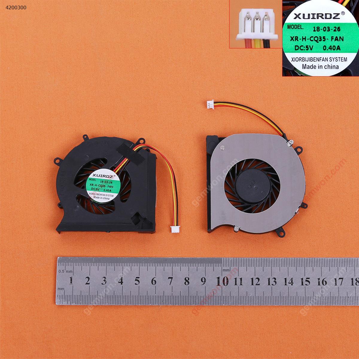 Picture of New Replacement CPU Cooling Fan For HP COMPAQ CQ35(OEM) AB6205HX-GE3 Layout
