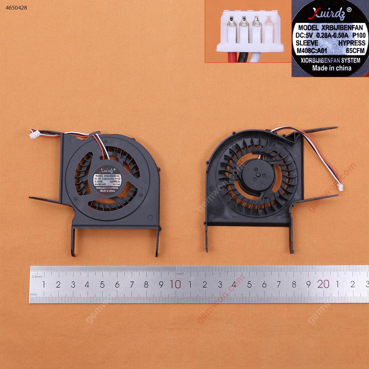 Picture of New Replacement CPU Cooling Fan For SAMSUNG R428 R403 R439 P428 R429 R480 R440 R478(OEM) KSB0705HA(BA81-08715A DC5V 0.40A)      DFS531005MC0T Layout