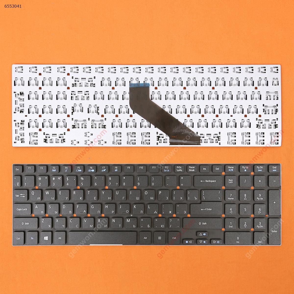Picture of New Replacement Laptop Keyboard For ACER Aspire 5755G 5830T BLACK(Without Foil, For Win8) RU Layout