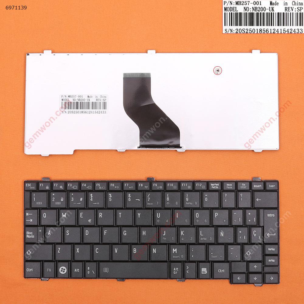 Picture of New Replacement Laptop Keyboard For TOSHIBA Portege T110,Satellite Pro T110,Satellite Mini NB200 NB255 NB305 BLACK OEM SP Layout