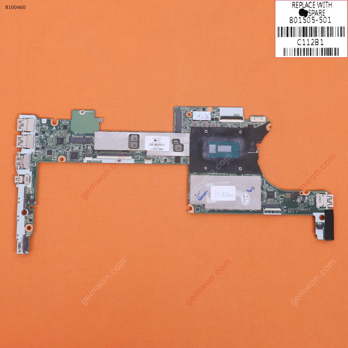 Picture of Laptop Motherboard For  HP X360 13-4000 I7-5500 8GB(98% New)