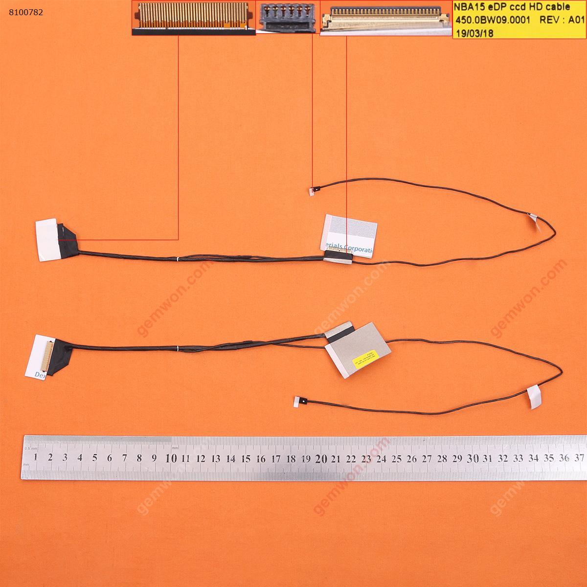 Picture of New LCD Display Screen Cable Replacement  For HP PAVILION 15-BR 15-BR077NR ,ORG