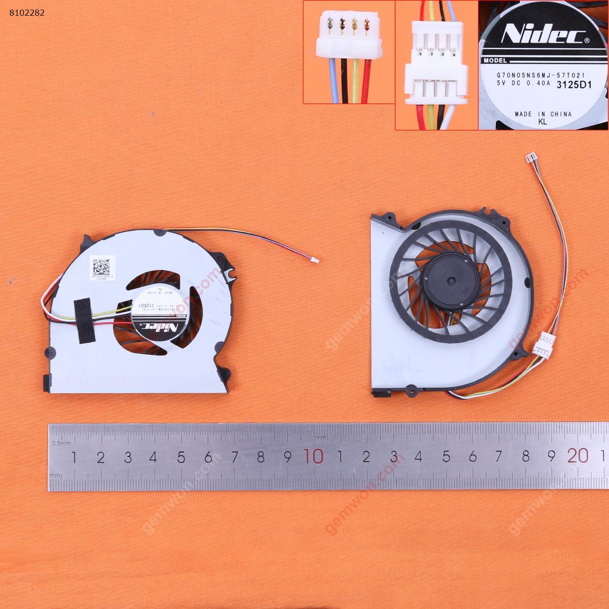 Picture of New Replacement CPU Cooling Fan For Sony SVS13138CCB S13A1S1C S131 S13A(Original,Some Scratches) G70N05NS6MJ-57T021 Layout