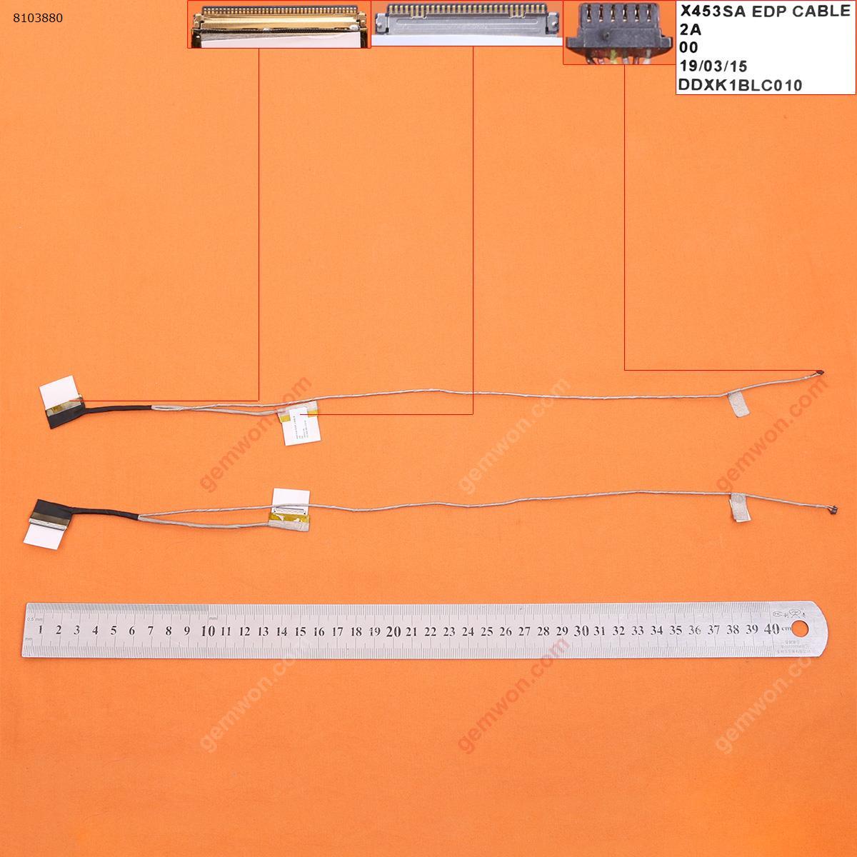 Picture of New LCD Display Screen Cable Replacement  For Asus X453SA R413M X453MA F453MA X403MA ,EDP,30pin,ORG