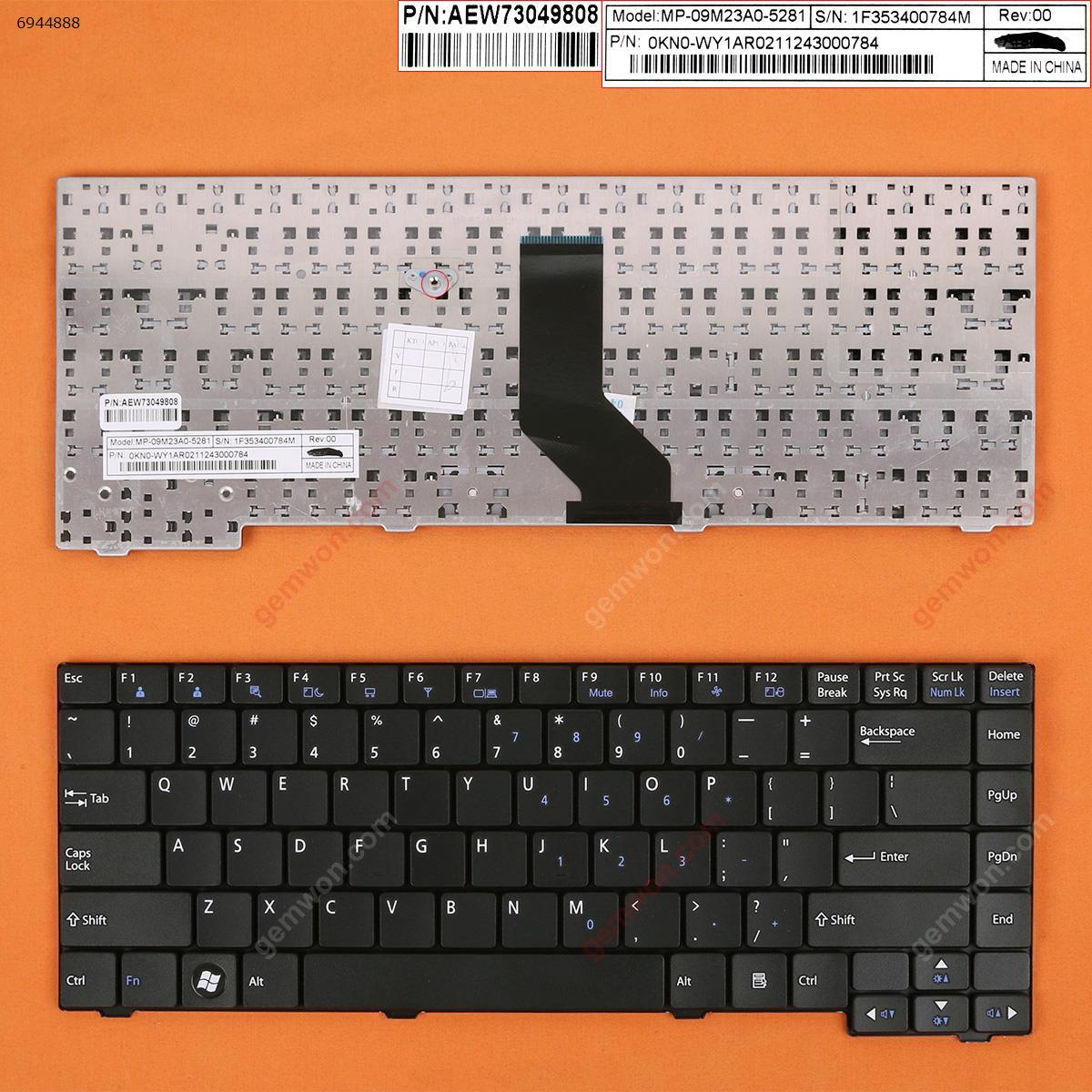 Picture of New Replacement Laptop Keyboard For LG C500 C400 C300 A310（Without FRAME without foil ） US Layout