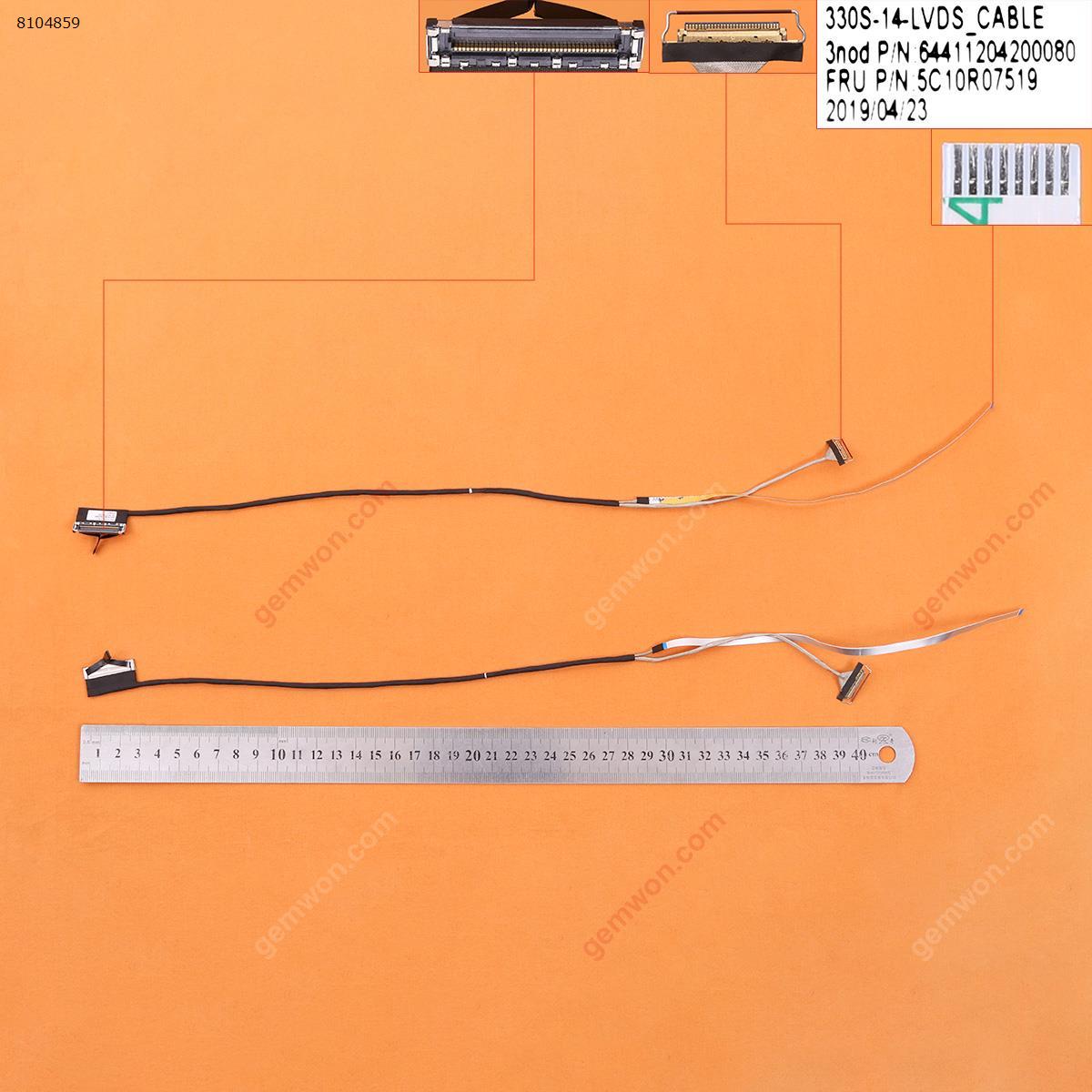Picture of New LCD Display Screen Cable Replacement  For Lenovo  IdeaPad 330S-14IKB 330S-14ISK 7000-14IKBR ，ORG