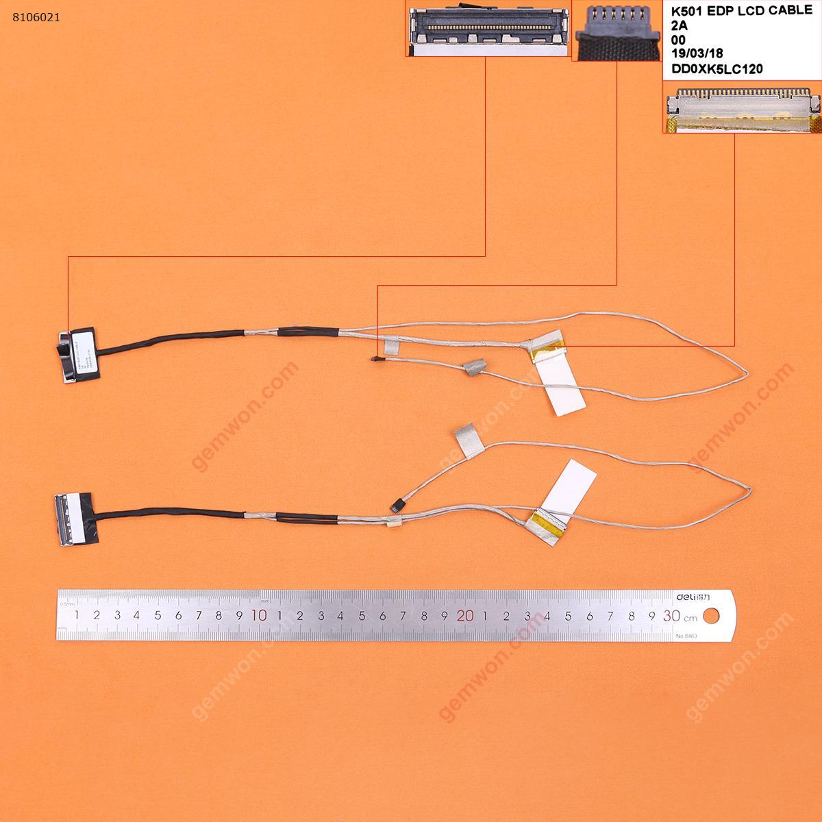 Picture of New LCD Display Screen Cable Replacement  For Asus  K501UX，EDP，ORG