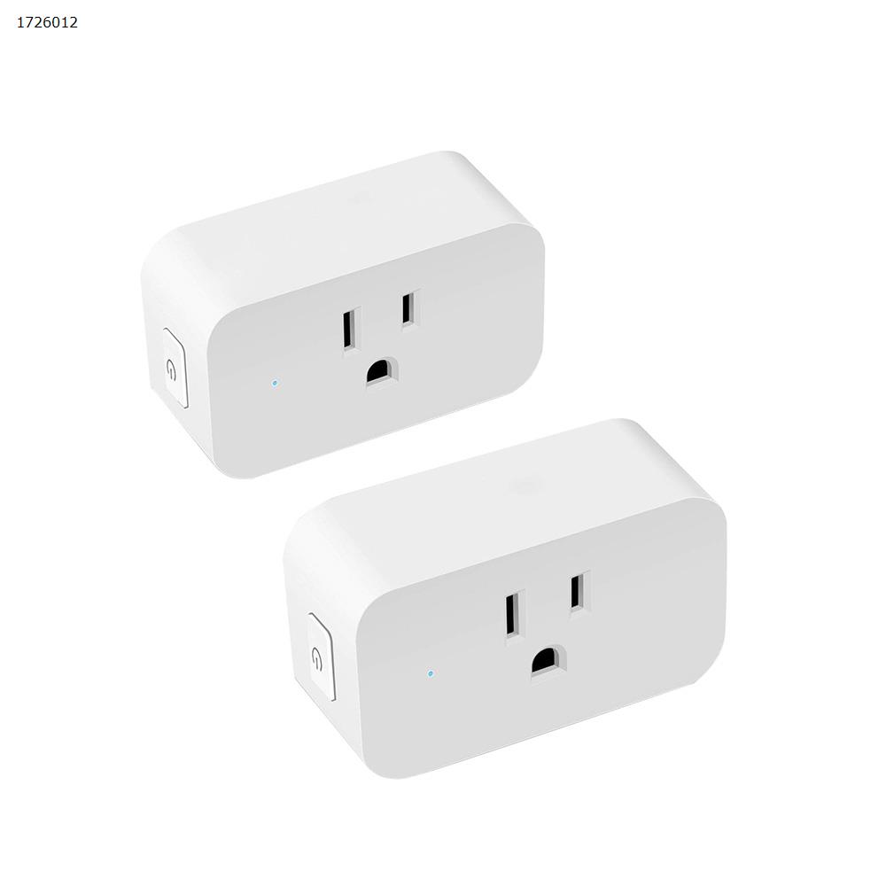 Picture of Smart Plug  WiFi Socket Compatible with Alexa Echo Google Home and IFTTT, No Hub Required, Timing Switch, Mini WiFi Outlet Energy Saving, Remote Control Your Devices From Anywhere