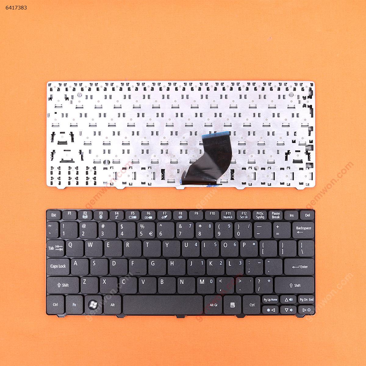 Picture of New Replacement Laptop Keyboard For ACER ONE 532H 521 D255/GATEWAY LT21 BLACK OEM US Layout