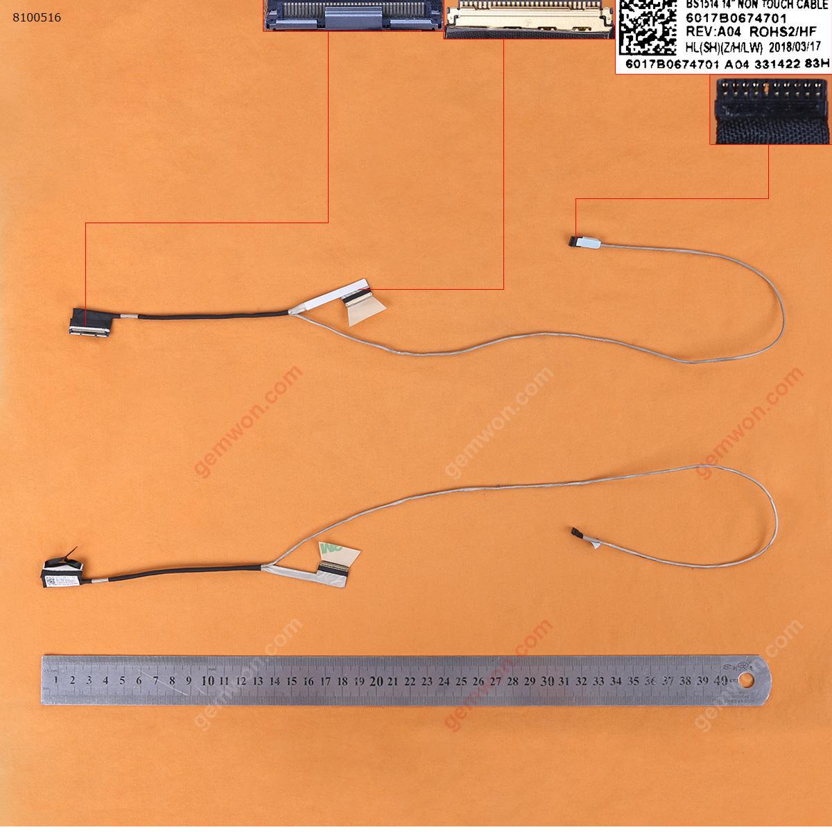 Picture of New LCD Display Screen Cable Replacement  For HP 640 G2 645 G2 640 G3 BS1514 Without Tocch  ORG