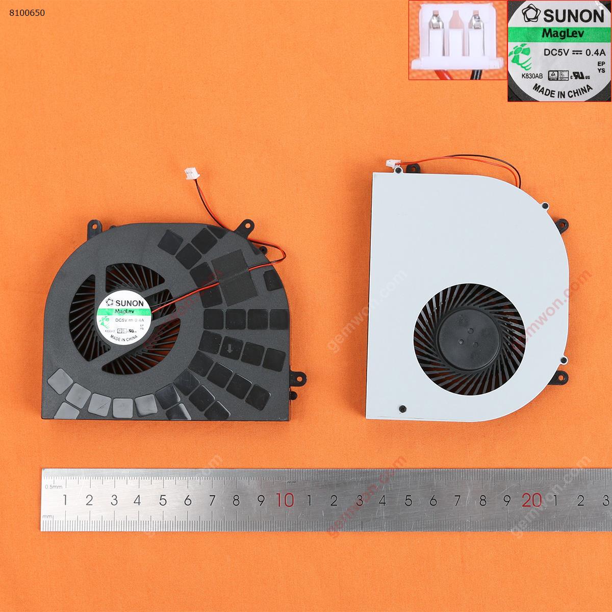 Picture of New Replacement CPU Cooling Fan For Hasee K660D-i5d4 (For CPU Fan,OEMl) K660D-I5D4 Layout