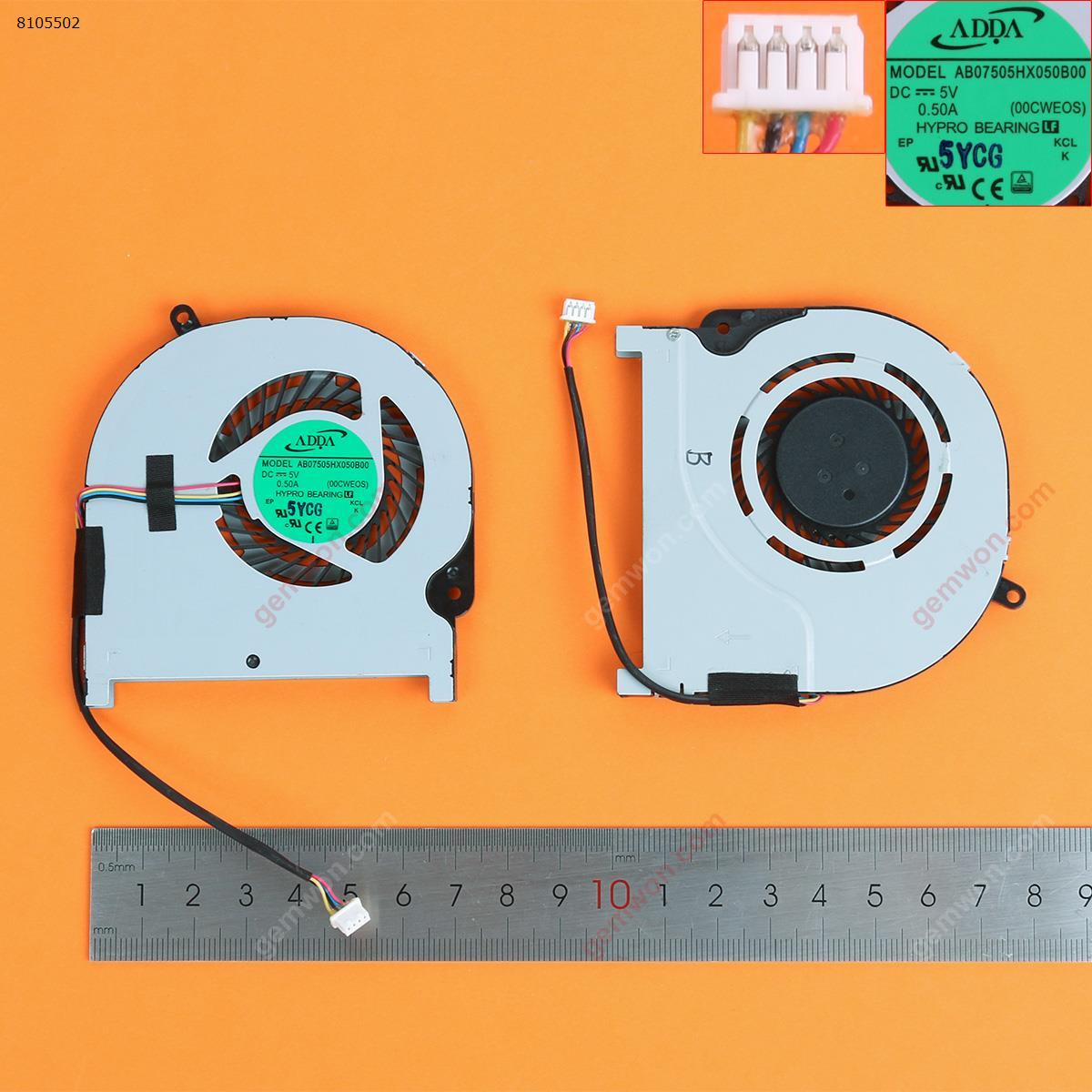 Picture of New Replacement CPU Cooling Fan For Toshiba Satellite L55W-C L55W-C5236(Original) DFS531105MC0T FGFN Layout
