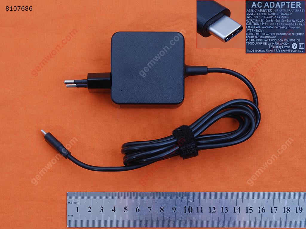 Picture of Lenovo 20V 2.25A 45W Type-C （High Copy）Plug：EU