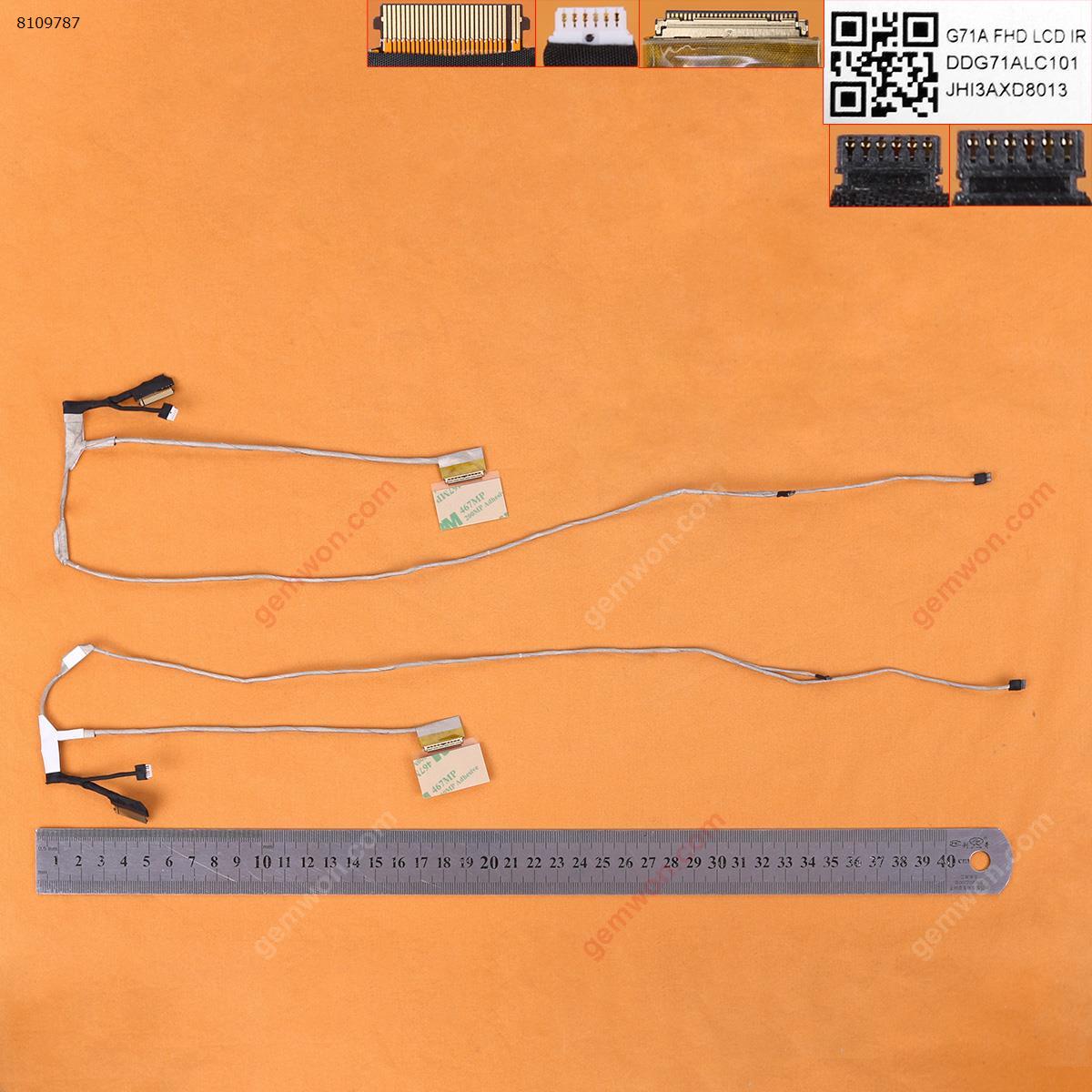 Picture of New LCD Display Screen Cable Replacement  For HP 14-BK 14-BK152SA 15-CC 15-CD  High30Pin  Without Touch ORG