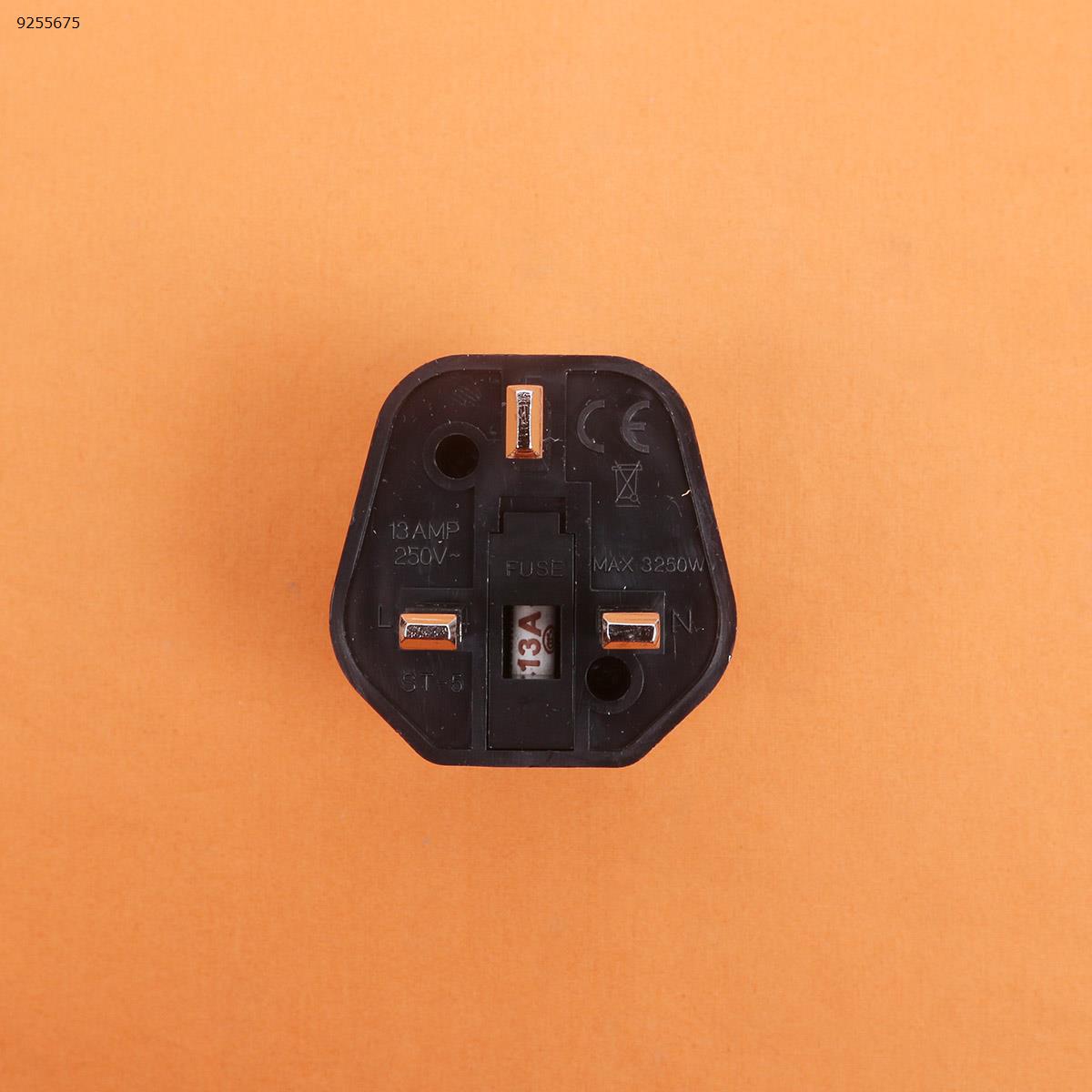 Picture of ST-5 European standard conversion plug (black)